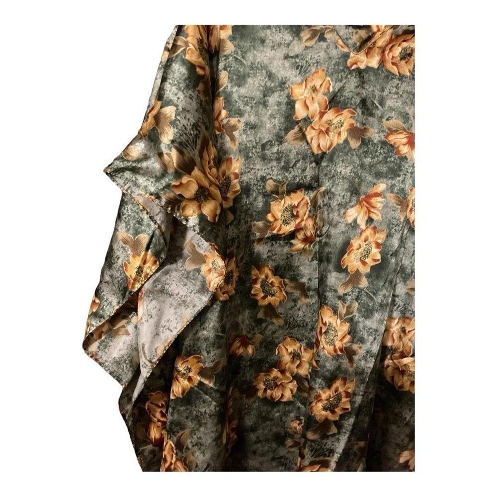 Vintage Sante Classics Floral Kaftan One Size - Picture 4 of 6
